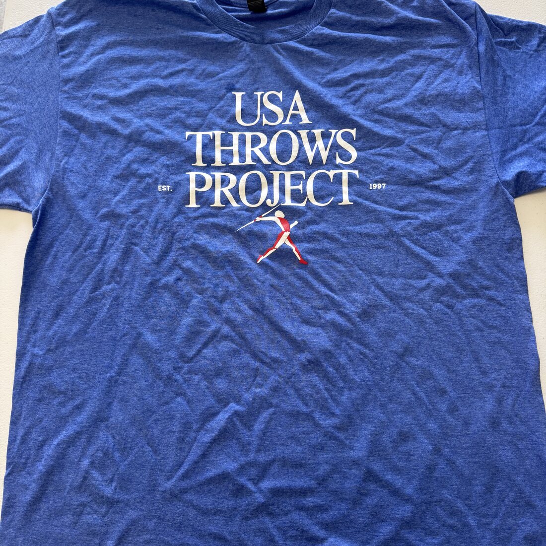 Wordmark Tee — Royal